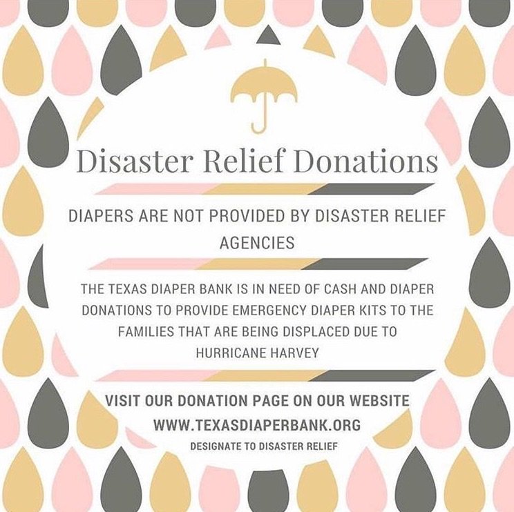 SusanSarandon's tweet photo. The @TXDiaperBank provides diapers &amp; relief to infants, children w disabilities &amp; elderly victims of Harvey. Donate: https://t.co/gf2pqlpCzl https://t.co/tdcV8QqNLF