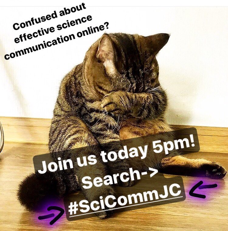mariyav_phd's tweet image. 5pm pacific time. ➡️ @scicomm_jc 🎓📱 let's talk science communication via social media! #scicomm #science #scicommjc #phd #sciencematters