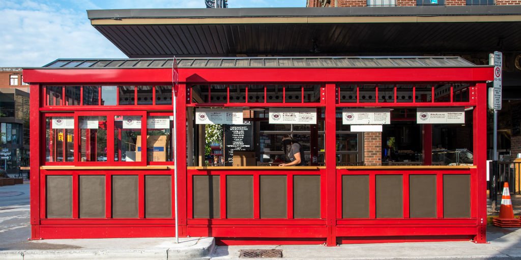 ottawacity's tweet photo. #OttCity first year round ByWard Market Stands open today! Stalls will showcase local Canadian products! @BeaverTails https://t.co/sCCuoEqWs7