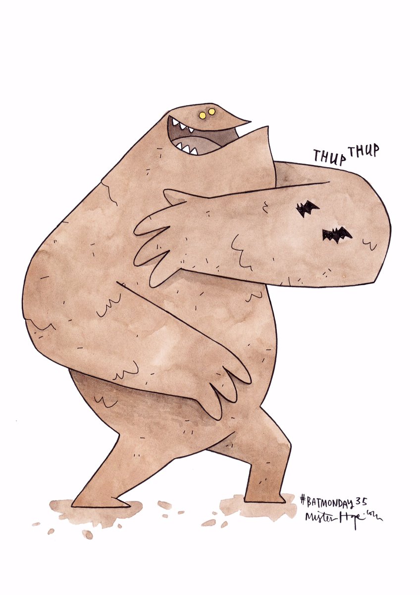 misterhpe's tweet image. #Batmonday got away from me this week...#Clayface for #Batuesday!? Enjoy.