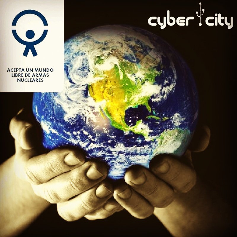 CyberCity_Grupo's tweet photo. #DiaInternacionalContraLosEnsayosNucleares porque queremos un mundo mejor.
#NoWar #WonderfulWorld https://t.co/BMkNGy5mpU