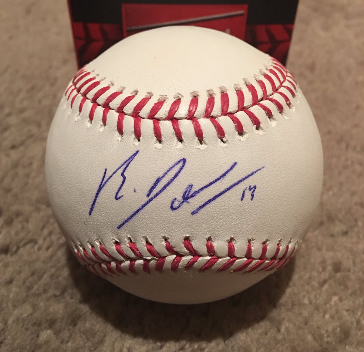 AndersonAuth's tweet image. Previous Devers sold! New Devers ball-$45, Polanco 8x10-$15, Sabathia 9.5 PSA ball-$75. Send screenshot of donation to claim any items