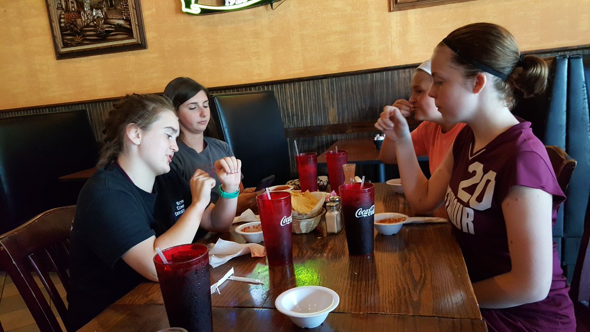 sccs_commanders's tweet photo. Pregame meal at Pancho's https://t.co/QLNGejkuAP