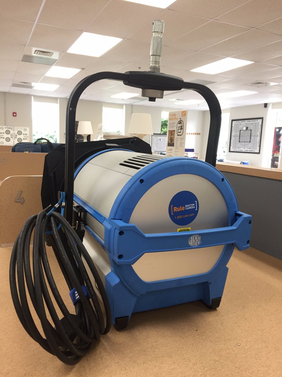 rulebostoncam's tweet photo. Out the door in Rentals @ARRIChannel #L10C 10" Fresnel w/ adjustable color temp/tint/hue. #RBCgear #RuleRentals https://t.co/yEWwduuXGg https://t.co/72EX08Yks0