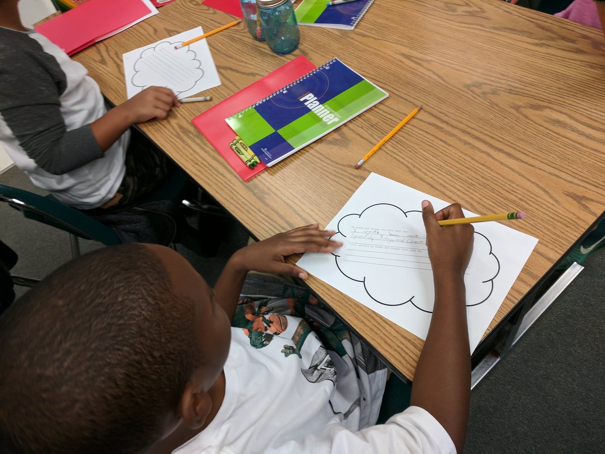 4thGrade_Buzz's tweet photo. A fabulous 2nd day!  We are building community by playing games and reflecting on our hopes and dreams. #HornetsHelpingHornets https://t.co/KqYrx7PZkU