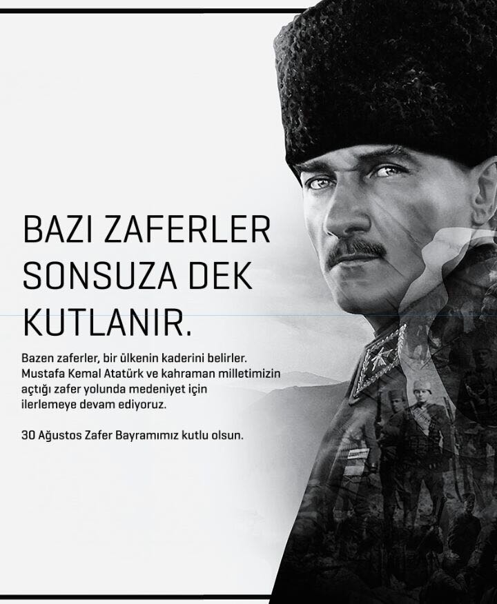 Sonsuza dek.
#30AgustosZaferBayrami