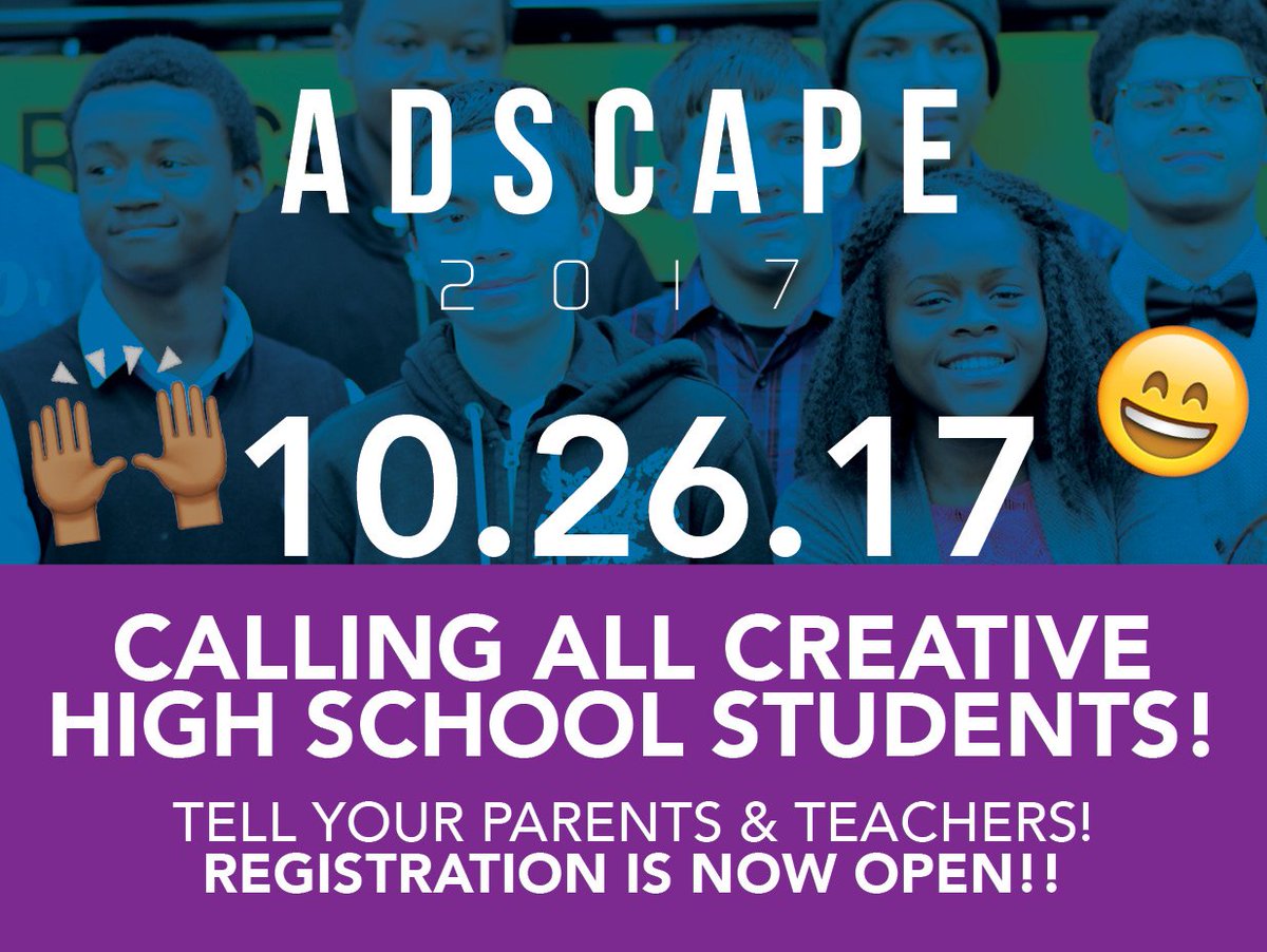daproanoke's tweet image. Tell your parents and teachers—AdScape is Oct. 26! Visit daproanoke.org for information about this free, awesome event!