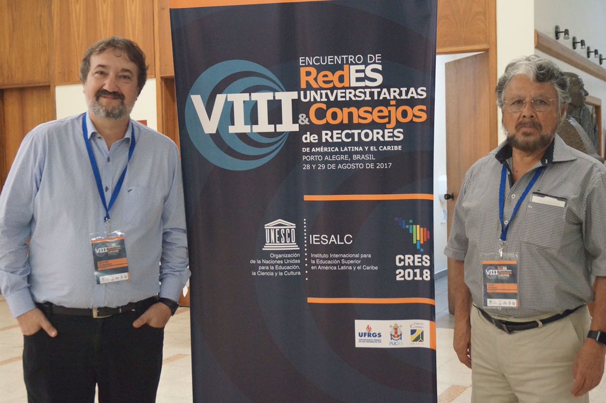 CONTUA presente en el Encuentro de redes Univ. y Consejo de Rectores de América Latina y el Caribe en Porto Alegre.<a href="/marcelodis/">Marcelo Di Stefano</a> <a href="/JORGE_ANRO/">Jorge Anró</a>