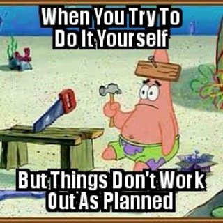 CCCinc2013's tweet photo. When you try to do it yourself, things don't always work out as planned. Call a professional. #constructioncomedy #ccc https://t.co/mSDTlwOnCX