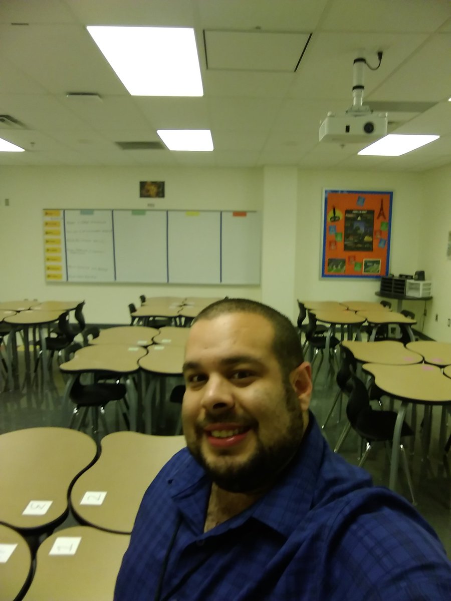 JSerranoTX's tweet photo. @SeguinISD Had a great first day. Was excited to meet my students and get the year going. #SISDFirstDay https://t.co/CD8wUFqt8M