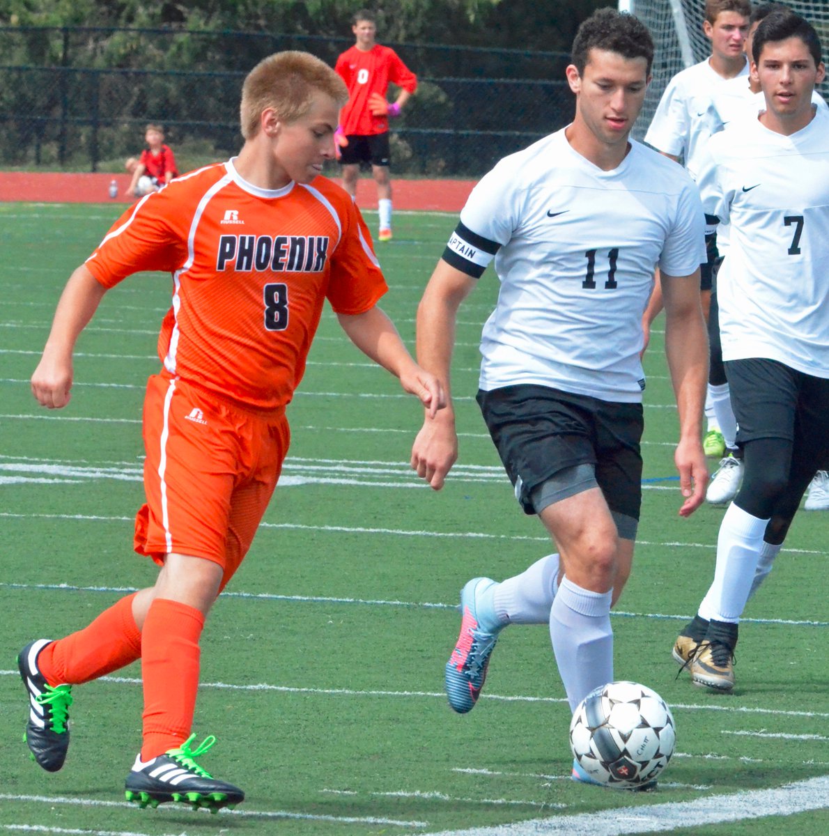 OneidaSports's tweet photo. #BoysSoccer: Spurgeon, Larsson net hat tricks for @Chitt_Bears in lopsided win over Phoenix.
https://t.co/WxHCX2YelC https://t.co/WxDe1KP66d