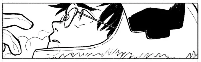 Inking The Old Woman part 3 is well underway...soon the return of Casey, my stressed winter child!! 