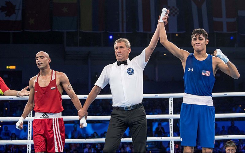 Team USA has officially clinched three world championship medals! 😊#Hamburg2017  READ: teamusa.org/USA-Boxing/Fea… https://t.co/93YW3miIlX