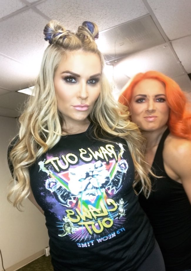 NatbyNature's tweet image. Get over it, Becky! Cuz it's meow time, girl! 😼 #SDLive