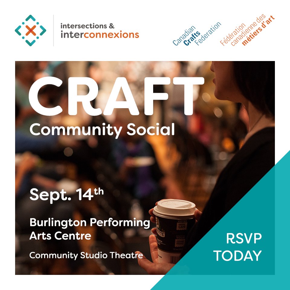 Join us on Sept. 14th for an evening of mingling, networking, and celebration of craft! RSVP Today: eventbrite.ca/e/12th-annual-… #ccffcma #craft