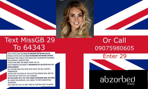 I'd love some votes for <a href="/Official_MissGB/">Miss Great Britain ®</a> #staffordshire #thanks for the #support #localgirl #teacher #ambassador #brainsandbeauty 💖🇬🇧💖