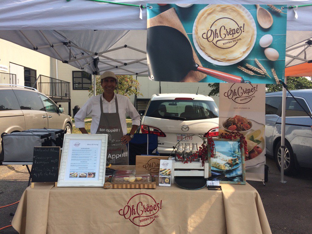 OhCrepes's tweet photo. Come sat hi at @TriwoodC Farmers' Market before 7 pm! https://t.co/sJpXTWPVM8