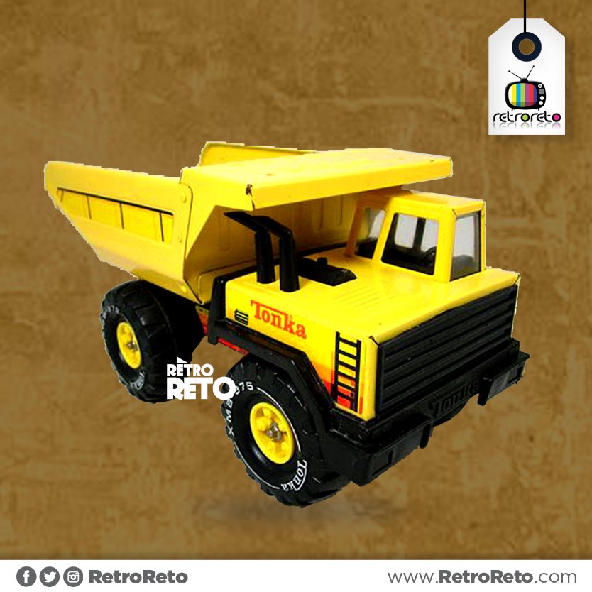 RetroReto's tweet photo. ¿Quién tuvo un camión Tonka? https://t.co/8mJbODzkO2