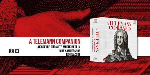 Going, going gone! Well, almost. Win <a href="/hm_inter/">Pareja Inter Hm</a> #Telemann Companion Boxed Set w/ <a href="/Akamus/">Akamus</a> René Jacobs <a href="/RIAS_Kammerchor/">RIAS Kammerchor</a> ow.ly/L7ZT30eLi3i