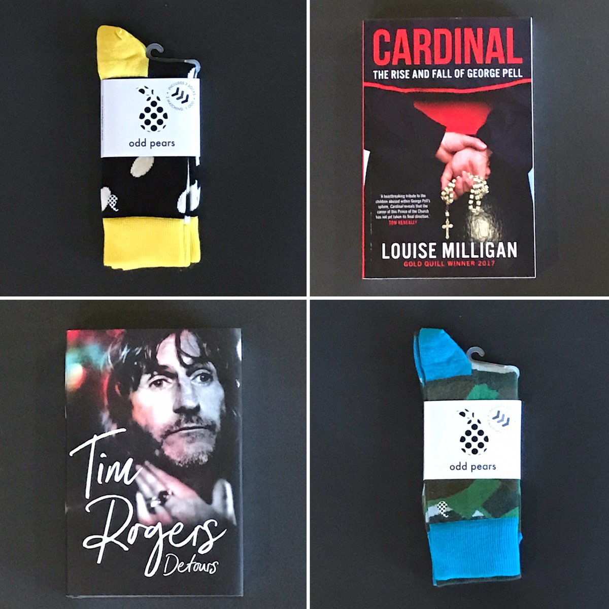Harry Hartog (@harry_hartog) on Twitter photo Mix and match
#fathersday #oddpears #giftideas #2match1odd
<a href="/OddPears/">Odd Pears</a> <a href="/HarperCollinsAU/">HarperCollins Aus</a> <a href="/MUPublishing/">Melbourne University Publishing</a> Mix and match
#fathersday #oddpears #giftideas #2match1odd
<a href="/OddPears/">Odd Pears</a> <a href="/HarperCollinsAU/">HarperCollins Aus</a> <a href="/MUPublishing/">Melbourne University Publishing</a>