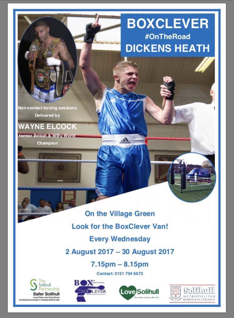 BoxClever2's tweet photo. Last one of our short pilot kids boxing &amp; fitness session age8+ FREE to join tomorrow in Dickens Heath #BoxCleverOnTheRoad @NAPSolihull https://t.co/AsHR1Nwxky