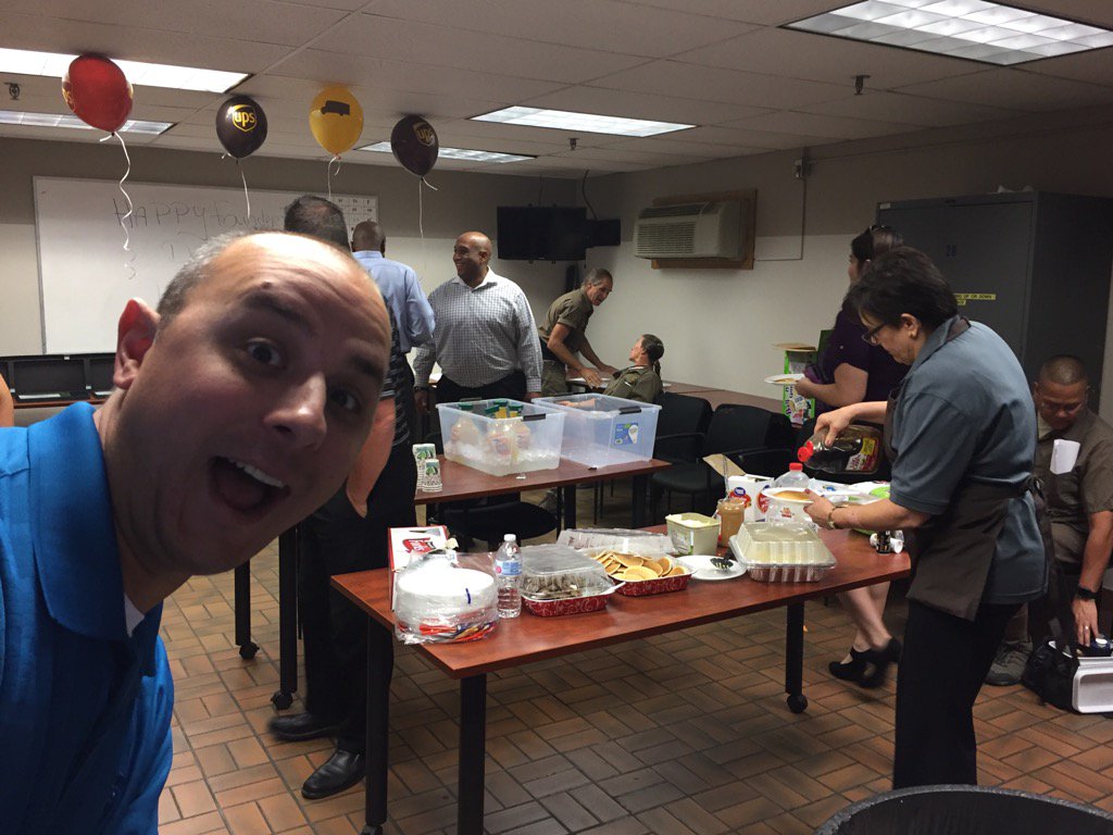 MonicaVail18's tweet photo. Celebrating In Co! Congrats on 110 years of success and more to come! #UPS110 @DesertMTUPSers https://t.co/T5l6SY8IJb
