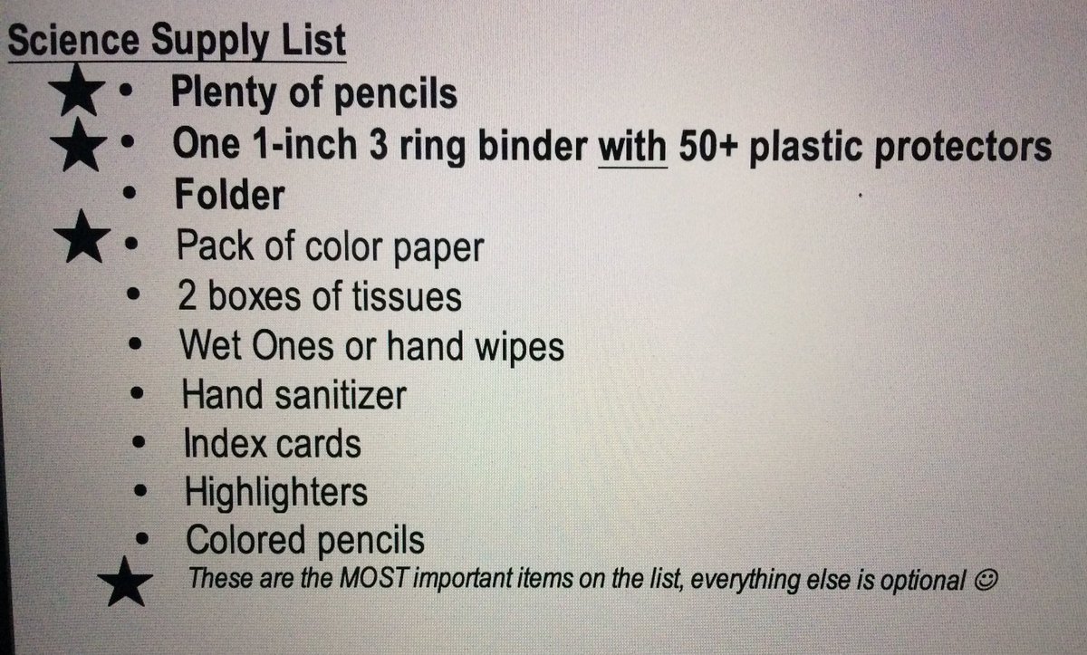 Meez_oh's tweet photo. The supply lists are in! Be sure to check if you have me for math, science, or both! https://t.co/qp2H0o9pDO