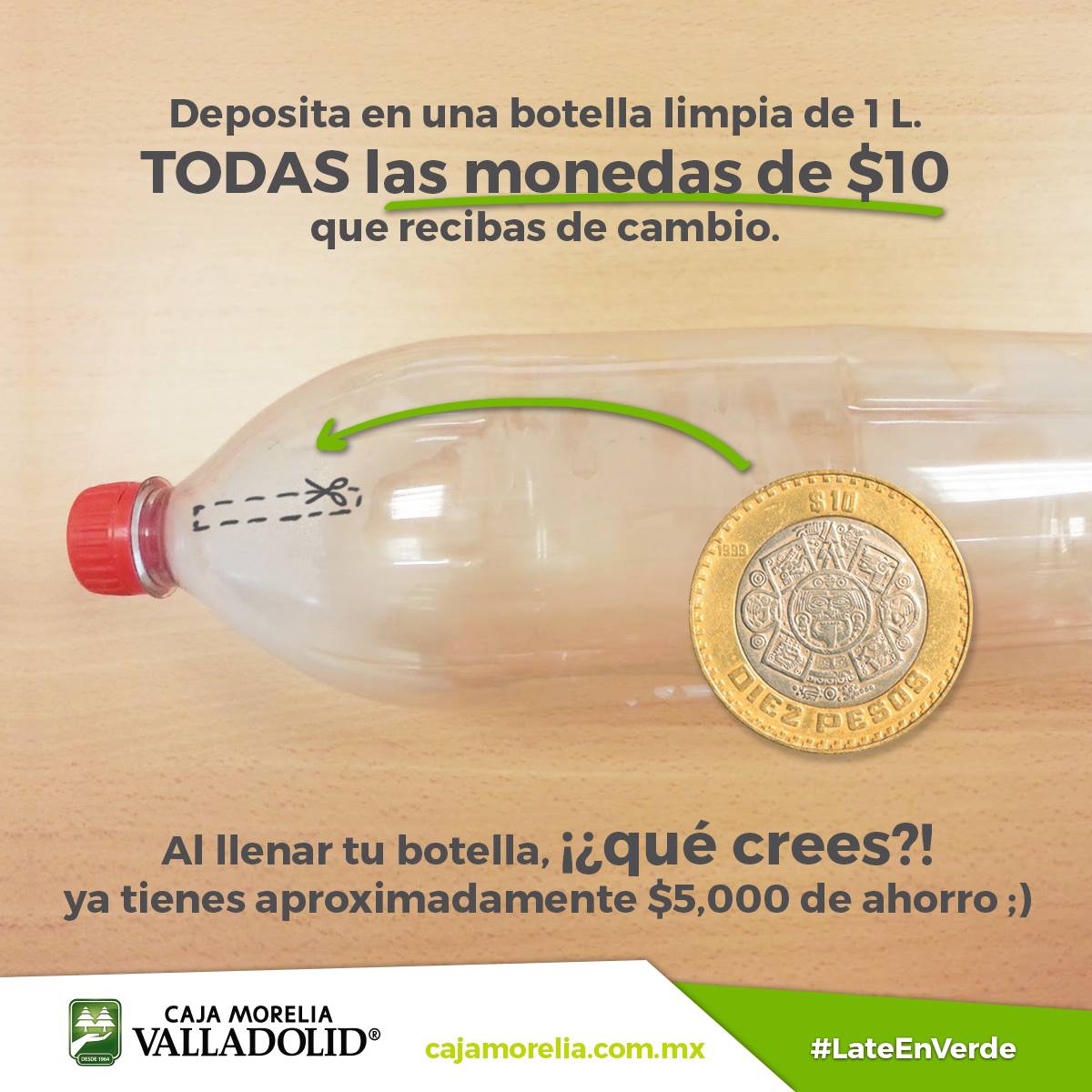 ValladolidCaja's tweet photo. ¿Quieres conocer otra forma de ahorrar? #SiMeDasChance Te proponemos un reto: https://t.co/XDZeVMR2DY