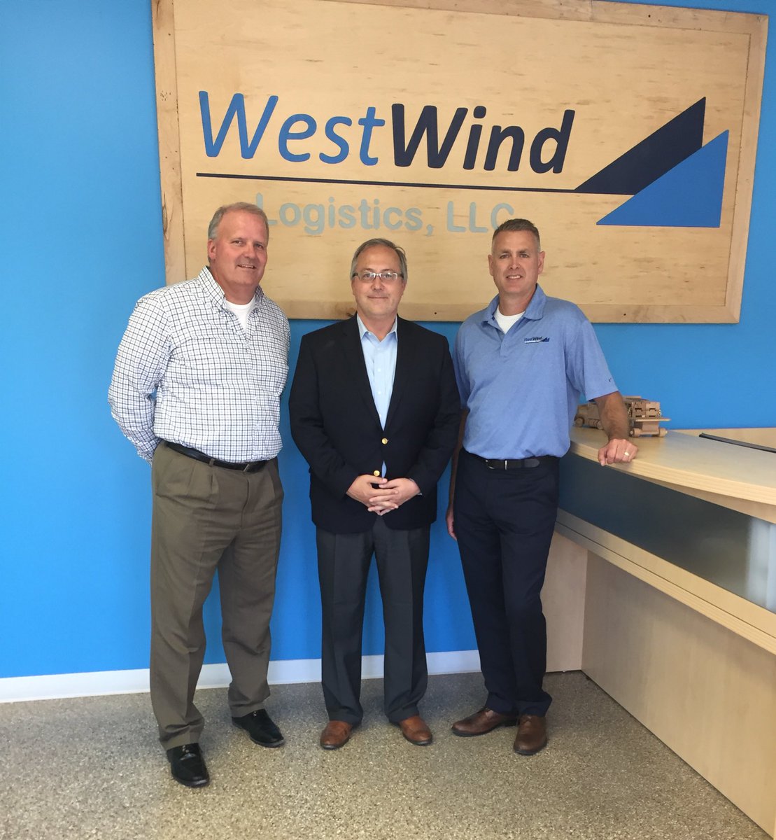 Great meeting and tour with Representative David Young #repdavidyoung #nwpca