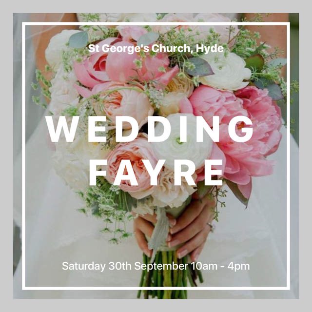 💍 SAVE THE DATE! Hyde Wedding Fayre, St George's Church, 30th September. Full details: ow.ly/QI2t30eLNCV #Tameside #Hyde #OaklandsHall