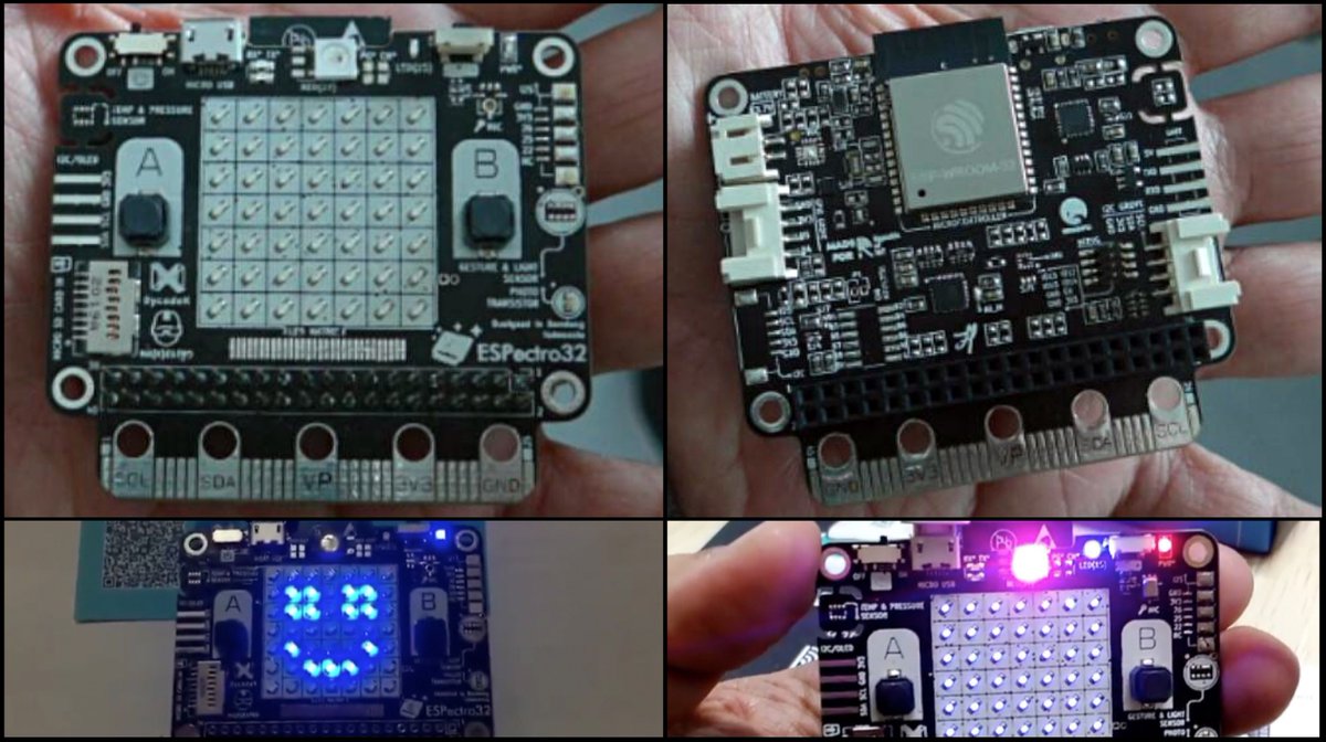 ESP32net's tweet photo. #ESPectro32 from @dycodex/@makestroid looks fun!
📺 Hello/smile demo https://t.co/KMoulHh7Ss
📺 Shapes demo https://t.co/B7bmHa991b
#ESP32 https://t.co/90TdpGo2qO