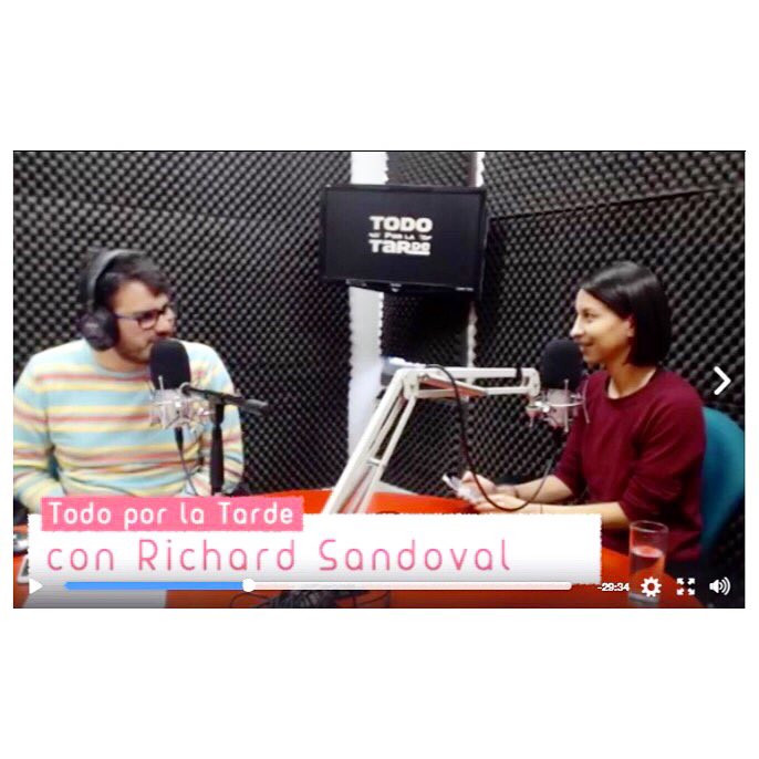 Gracias <a href="/richard_show/">Richard</a> por la entrevista de hoy ❤️ en <a href="/rnuevomundo/">Radio Nuevo Mundo 🎙️</a> 📻 🎶🎧 Si no la escucharon la pueden ver en mi facebook ;)