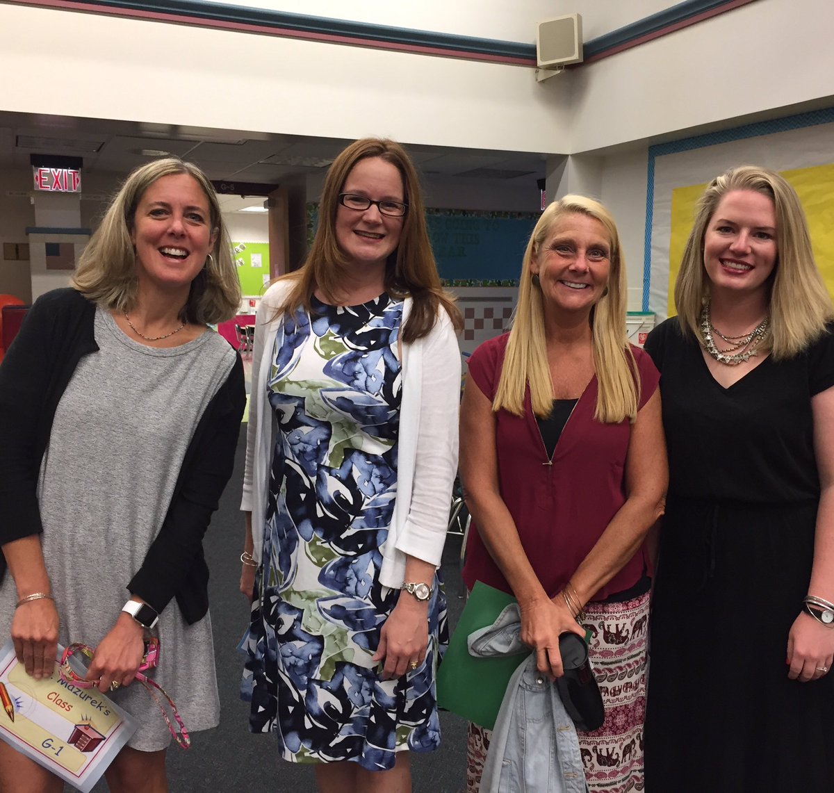Fifth grade teachers are ready to meet their new students! <a href="/SASD_OakRidge/">Oak Ridge Elementary</a>