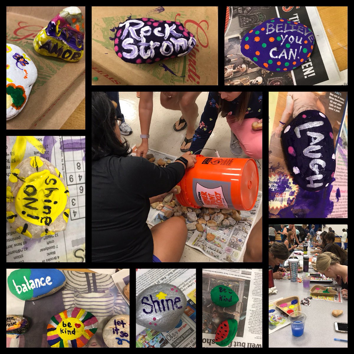 cfescolts's tweet photo. Our staff rocks! We are ready to transform learning and have personal messages to remind us how to get there. #ColtsQuest #VBAmazing https://t.co/NdZzTOSvrl
