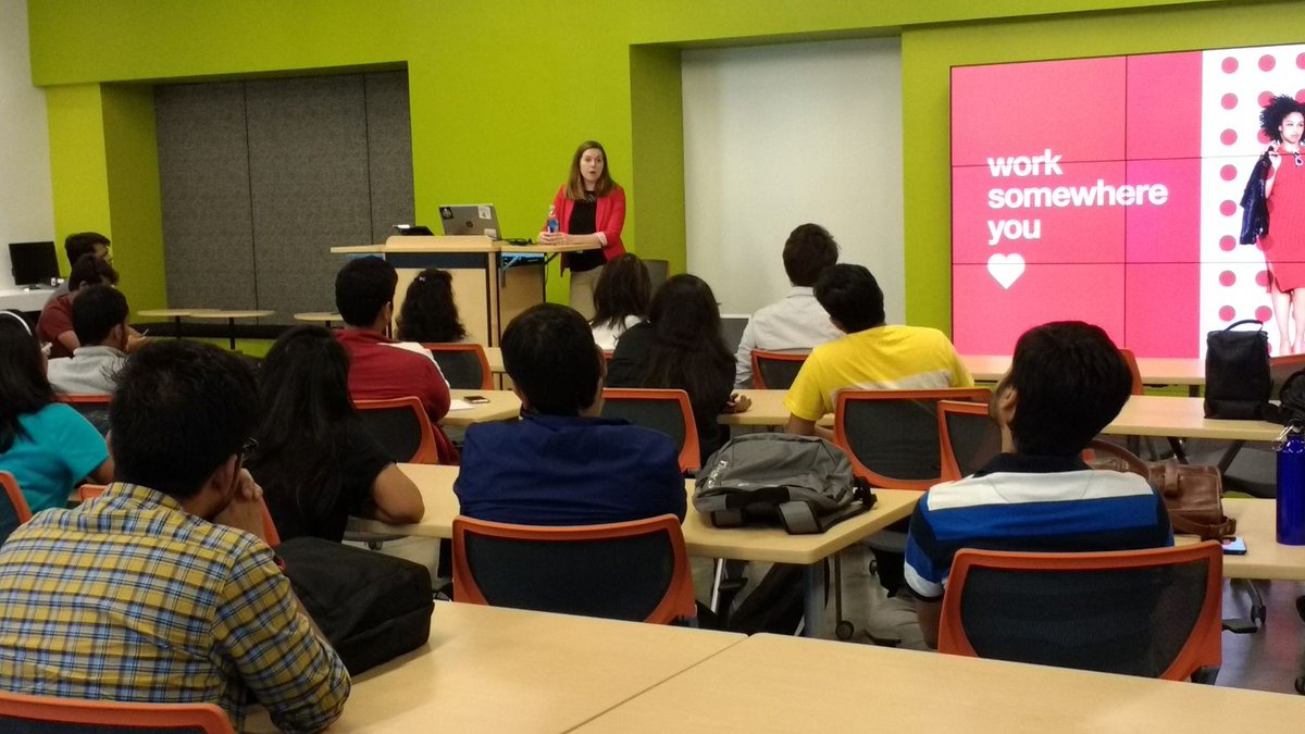 Senior Recruiter <a href="/Rochelle4Target/">Rochelle DeVaul</a> presenting her ideas for Behavioral round for Interviews! <a href="/Target/">Target</a>