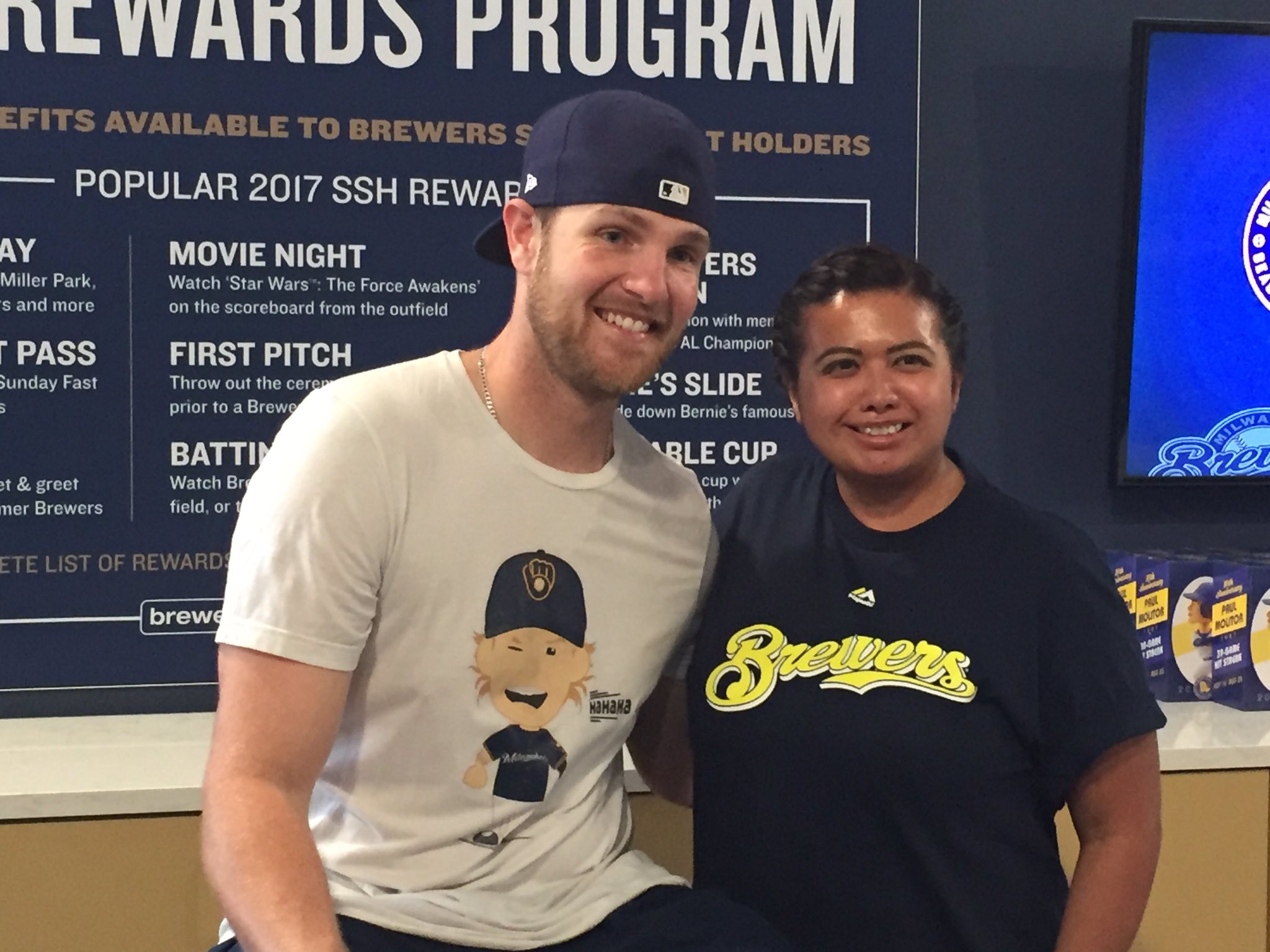 Milwaukee Brewers on Twitter "Jett Bandy paid a visit to the Season