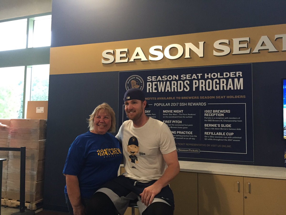 Milwaukee Brewers on Twitter "Jett Bandy paid a visit to the Season