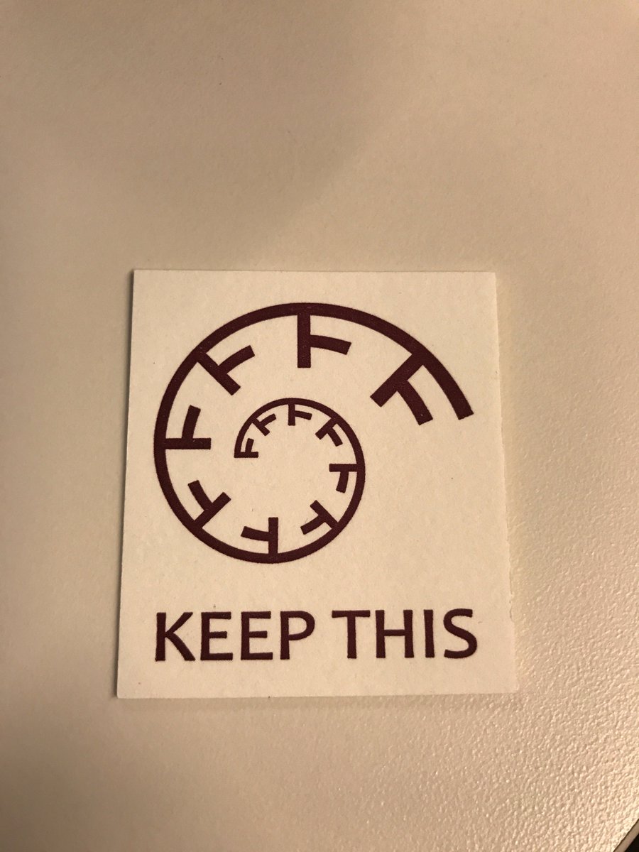 AriadneRem's tweet photo. I followed instructions! But.. what is this? From @typecon tote bag. #typecon2017 https://t.co/4eQi3cP0MB