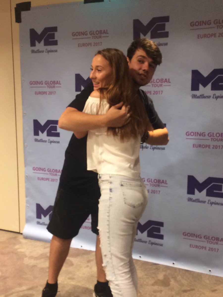 Espinowassup's tweet photo. this was the best day of my life, i couldn't thank you guys enough for helping me through hard times 💖 @TheMattEspinosa @JakeFoushee https://t.co/HGrCtT22S2