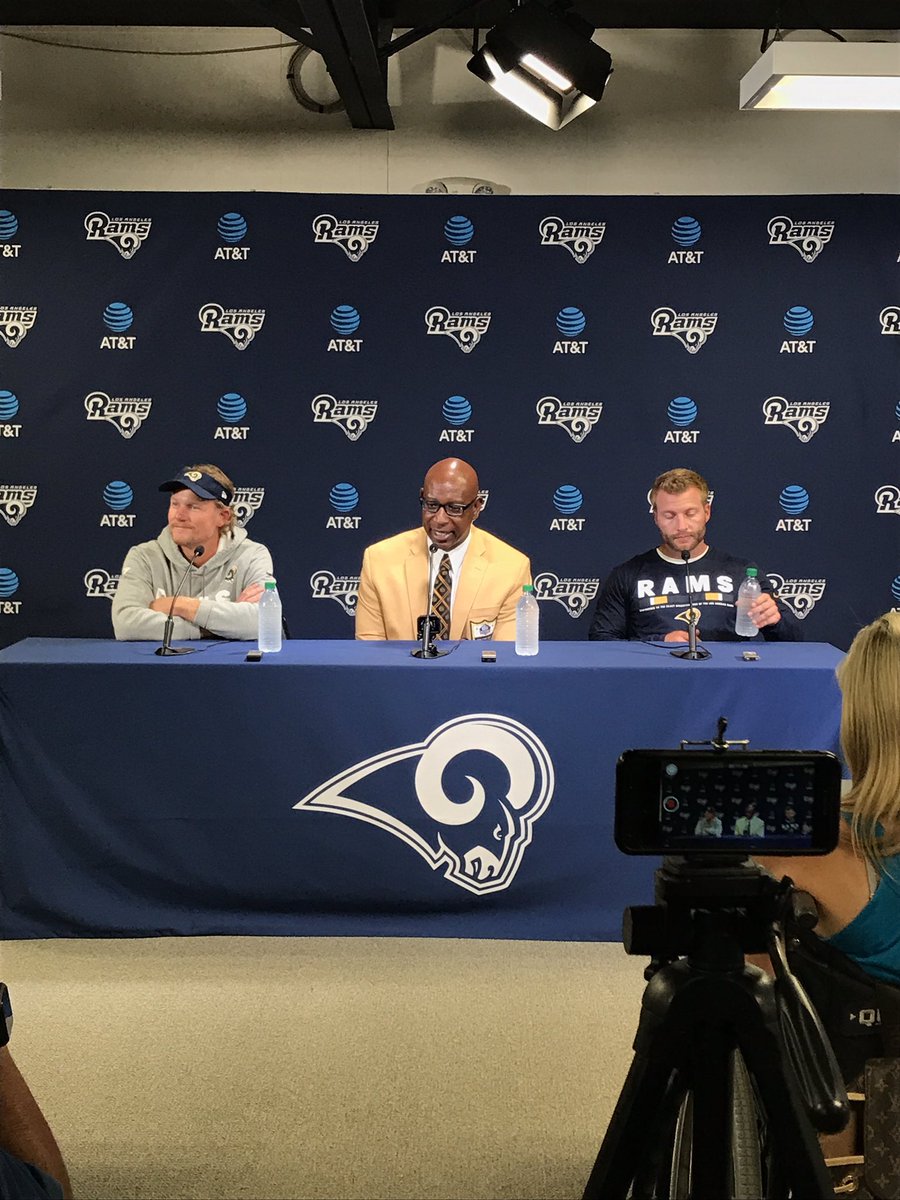 <a href="/RamsNFL/">Los Angeles Rams</a> Excited to join #LARams front office
