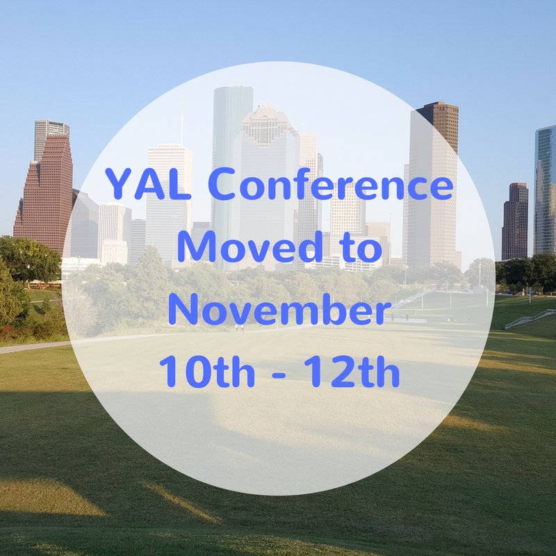 ngoyac2017's tweet photo. Due to Hurricane Harvey &amp; its impact on Houston, we will be rescheduling the YAL conference for the weekend of November 10th - 12th. https://t.co/TXb8lQE6Zq