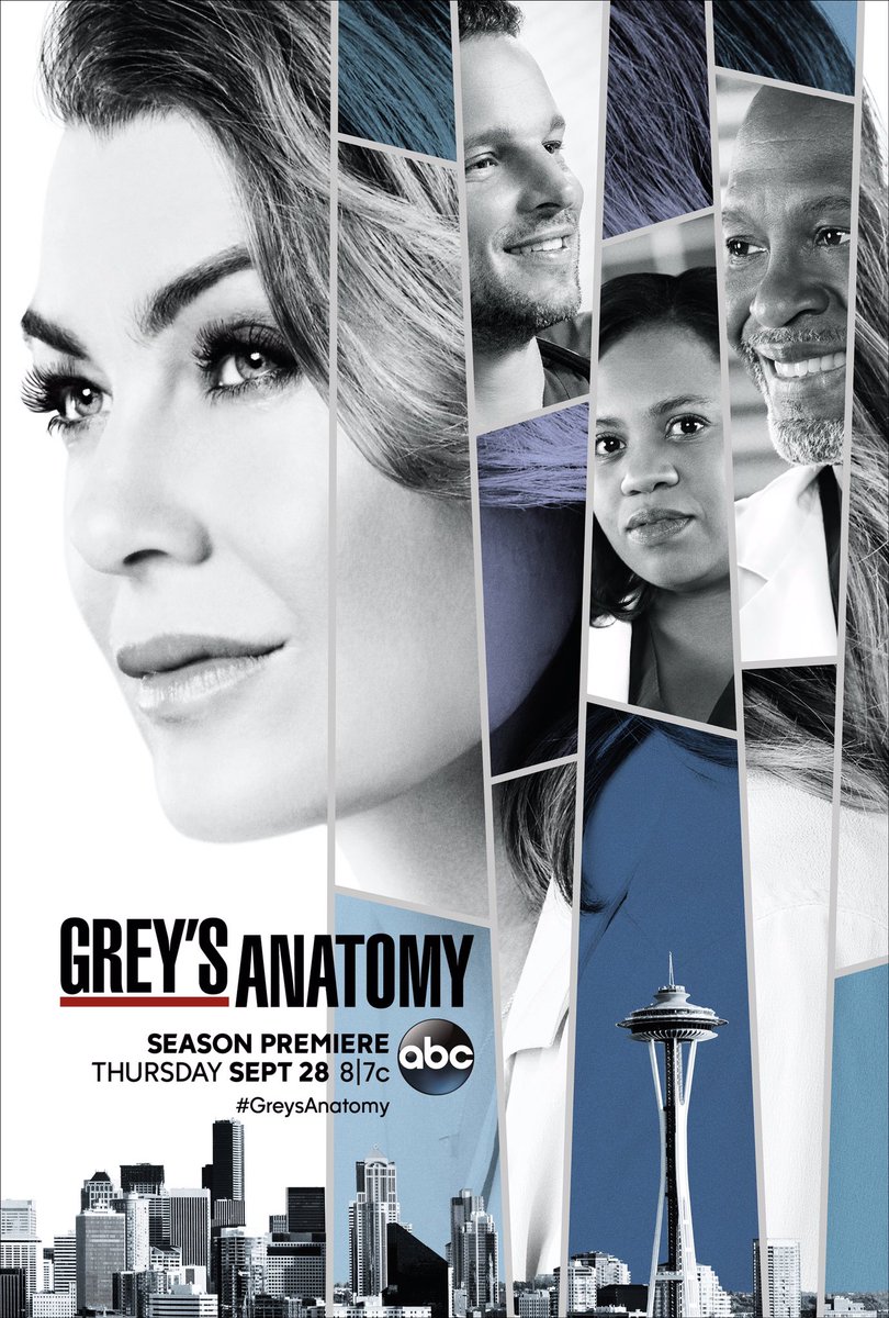 shondarhimes's tweet photo. Who's ready for Season 14 of #GreysAnatomy? 9/28. Two hour season premiere. Prepare yourselves. https://t.co/LgG33iAz2o