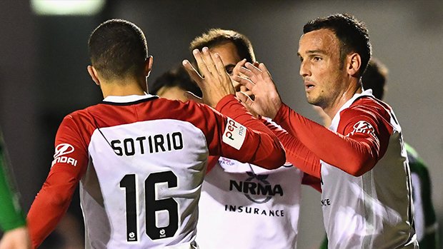 wswanderersfc's tweet photo. We're through to the @FFACup Quarter Finals after a 4-0 triumph over @BentleighGreens last night: https://t.co/i59D53xmab #WSW #BGRvWSW https://t.co/4mFy85UC6U