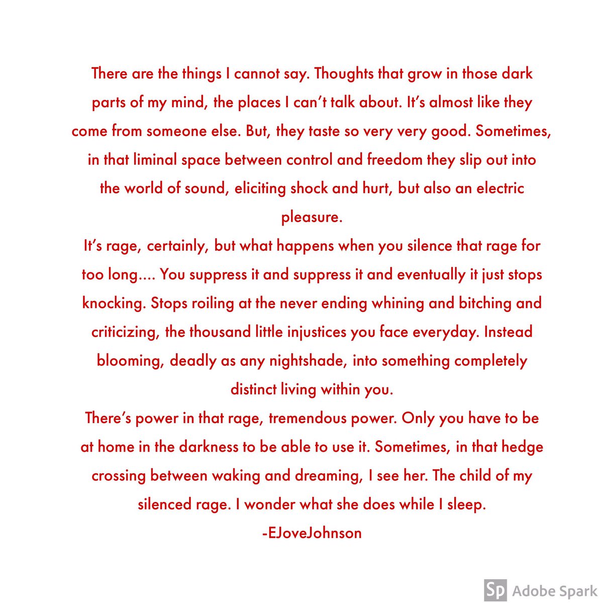 EphemerieRebele's tweet photo. "Id" #ephemerie #ejovejohnson #poet #writer #photographer #witch #loverofoddanglesanddarkplaces #Instagram #WordPress #darkthoughts #impulse https://t.co/SBgfhEqr8h