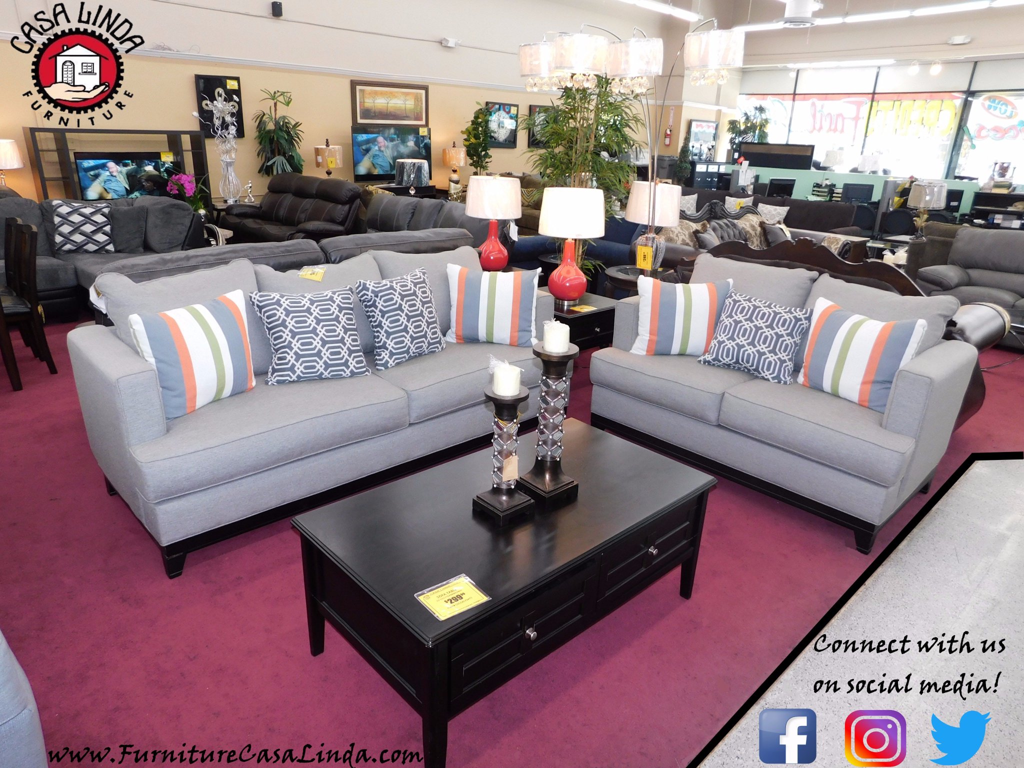 Casa Linda Furniture on Twitter: "Connect on our Social Media for Casa Linda Furniture on Twitter: "Connect on our Social Media for