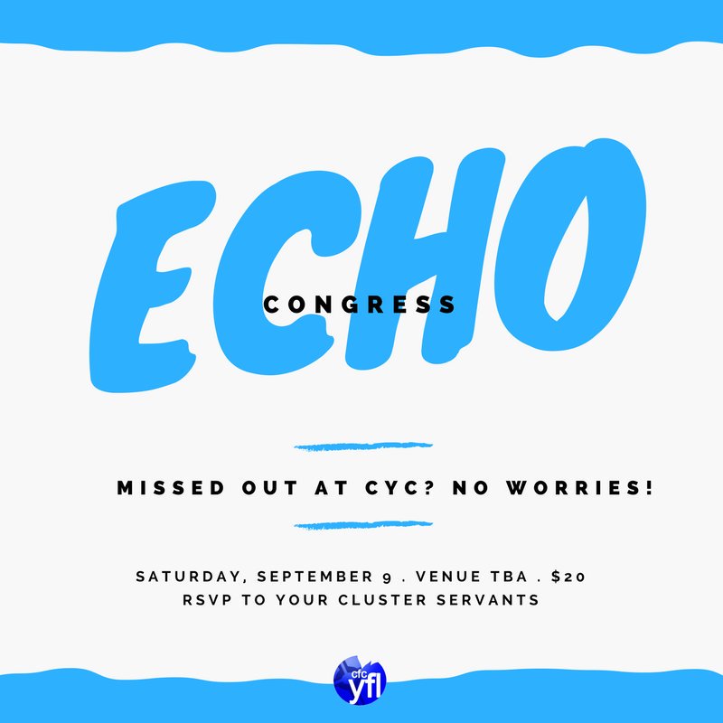 mfcyontario's tweet photo. We are bringing CYC to GTA on September 9! Whether you attended congress or not, ALL are welcome. Hope to see u there! #Undefeated #CYC2017 https://t.co/tFv9x6sVcf