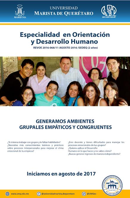 UMQro's tweet photo. Te gustaría promover el desarrollo personal en tu ámbito de trabajo?

Infórmate: Iniciamos la generación 52, la 3ra semana de Agosto 2017. https://t.co/t9w1zafEaG