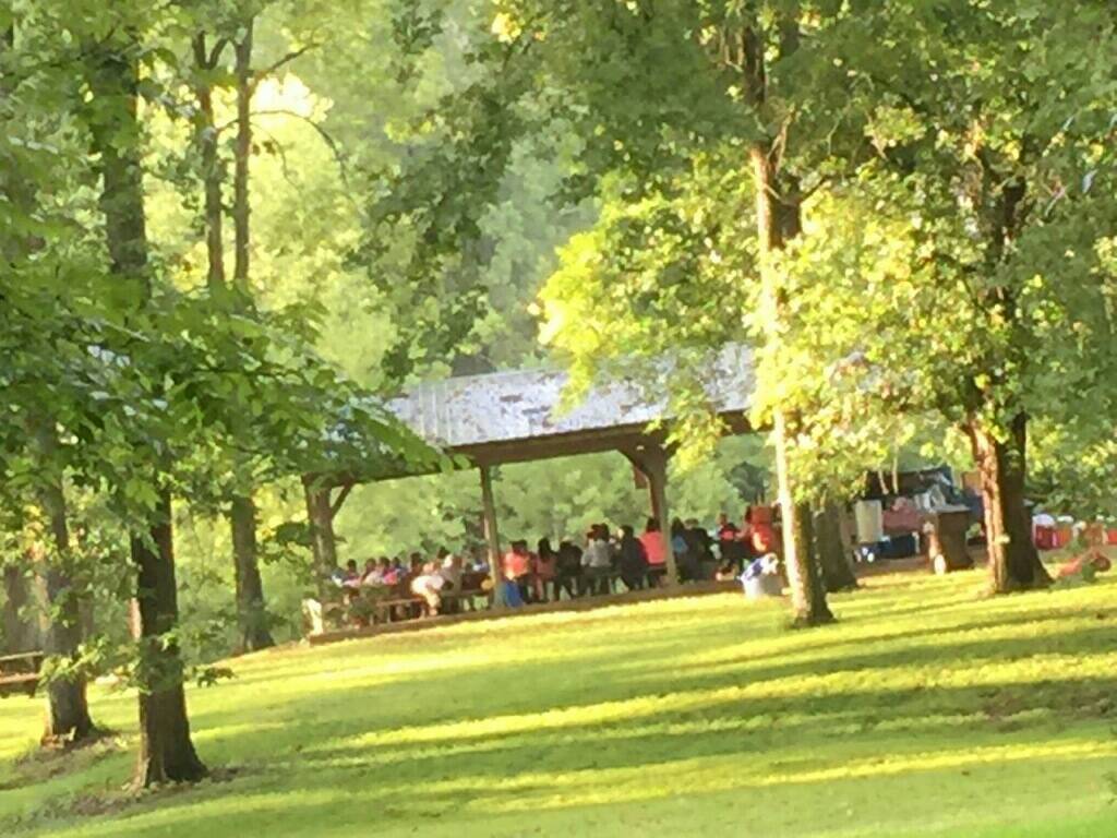 gamblemont's tweet photo. First night at camp; got through the rain. #FallCamp17 https://t.co/albagCZm0O