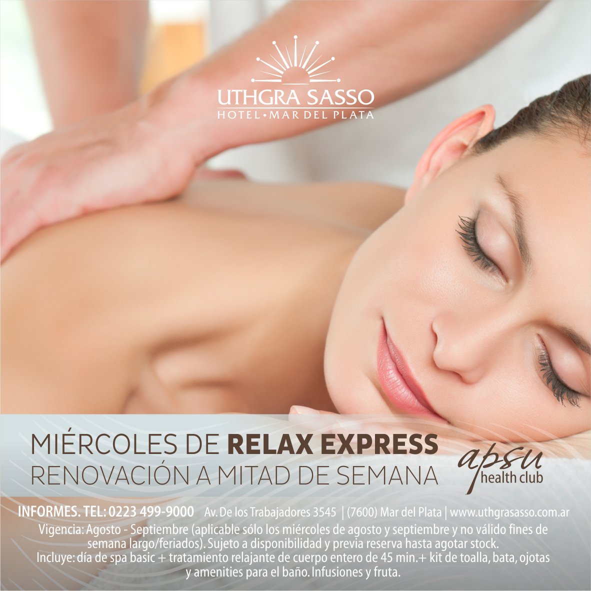 UthgraSasso's tweet photo. RENOVACIÓN A MITAD DE SEMANA, MIÉRCOLES DE #RelaxExpress https://t.co/x4D1LAA0MX