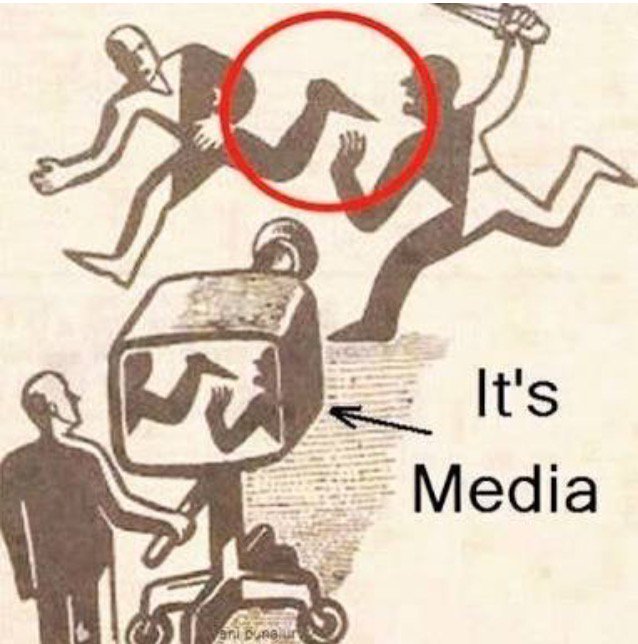 Jngn2 "musuh" kita sejati bukan Saracen, tp media2 yg tampak terhormat namun melakukan #Hoax dgn framing gambar maupun kalimat model gini >